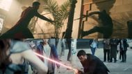 Common Bank Robbery Scene in Superman & Lois (Above) and The Boys (Below) | Images via Prime Video
